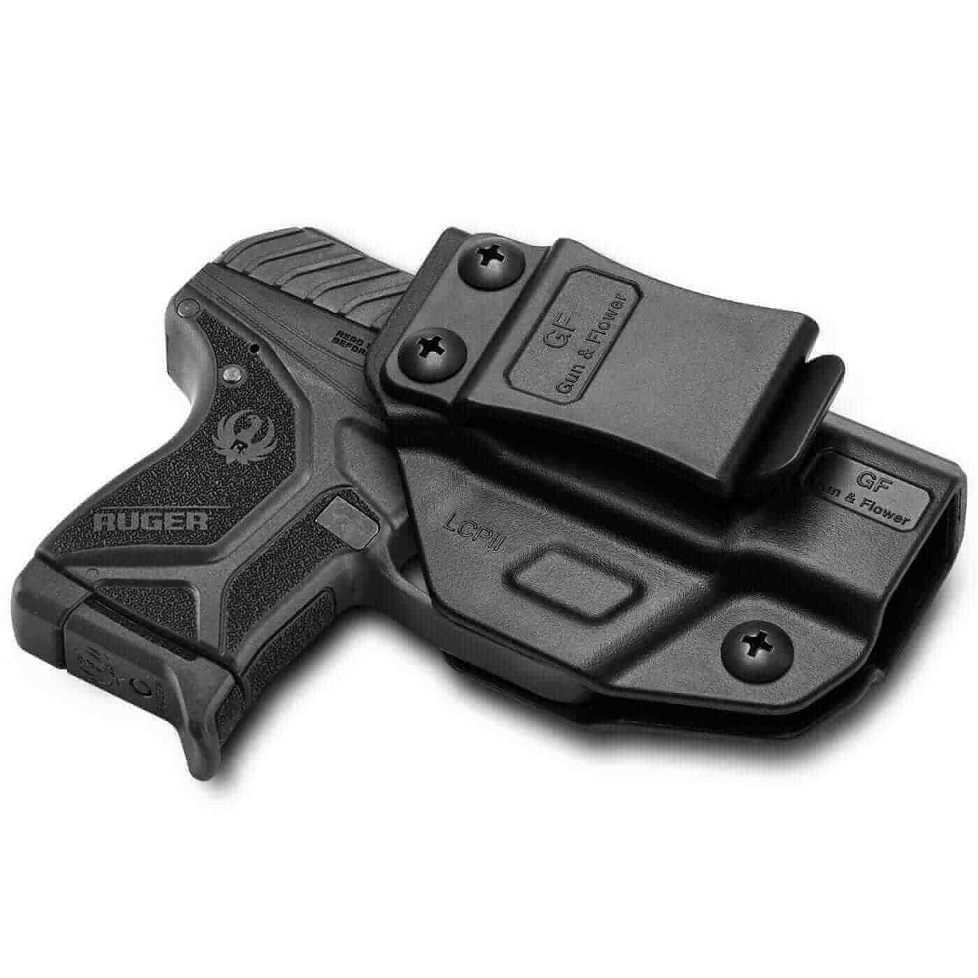 Ruger LCPII LCP2 LCP 2 Polymer IWB Holster Concealed Carry Holster Cant Retention Adjustable LCP 2 Accessories | Gun & Flower - Polymerholster