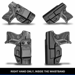Ruger LCPII LCP2 LCP 2 Polymer IWB Holster Concealed Carry Holster Cant Retention Adjustable LCP 2 Accessories | Gun & Flower - Polymerholster