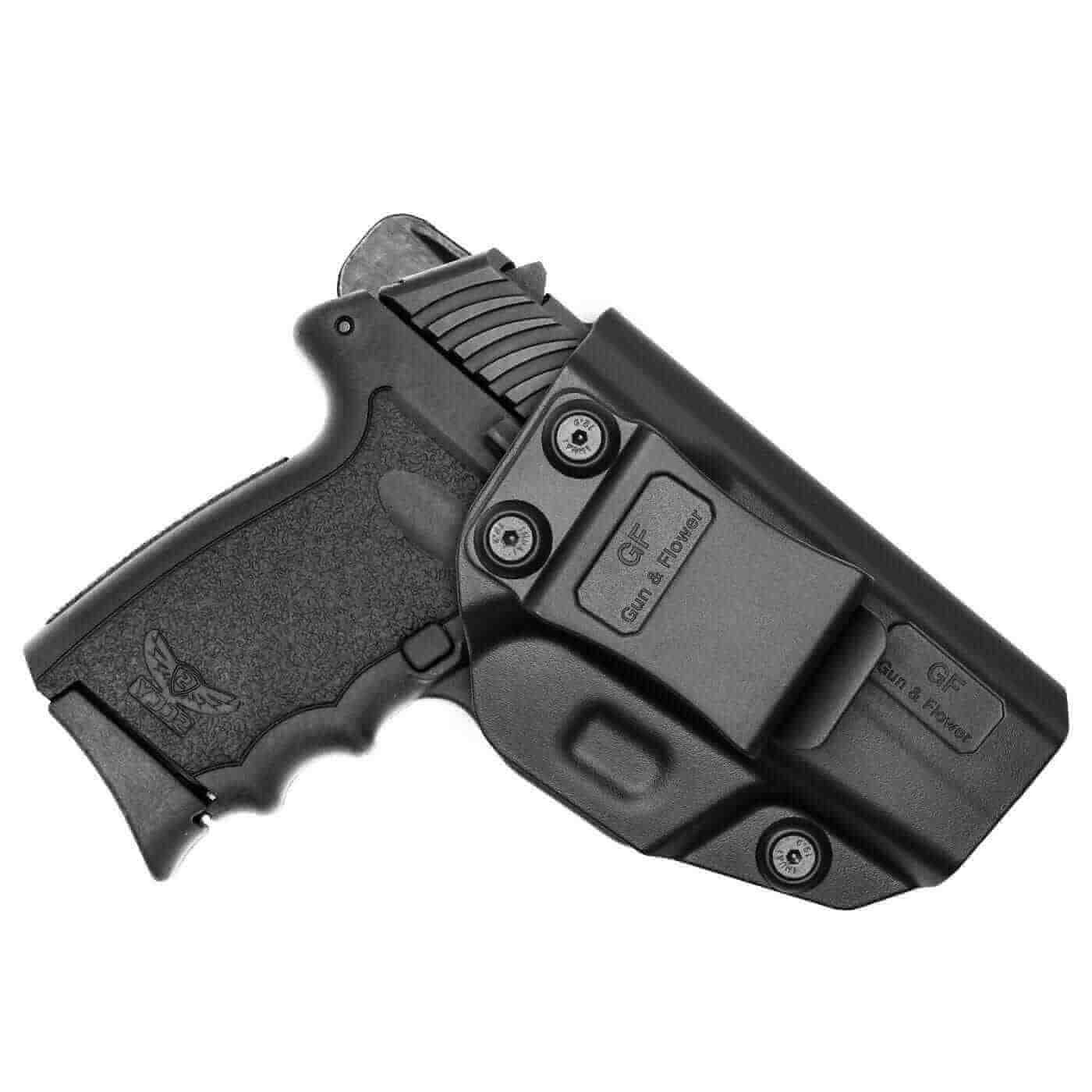 SCCY CPX1/CPX2 with No Rail Polymer IWB Holster | Gun & Flower - Polymerholster