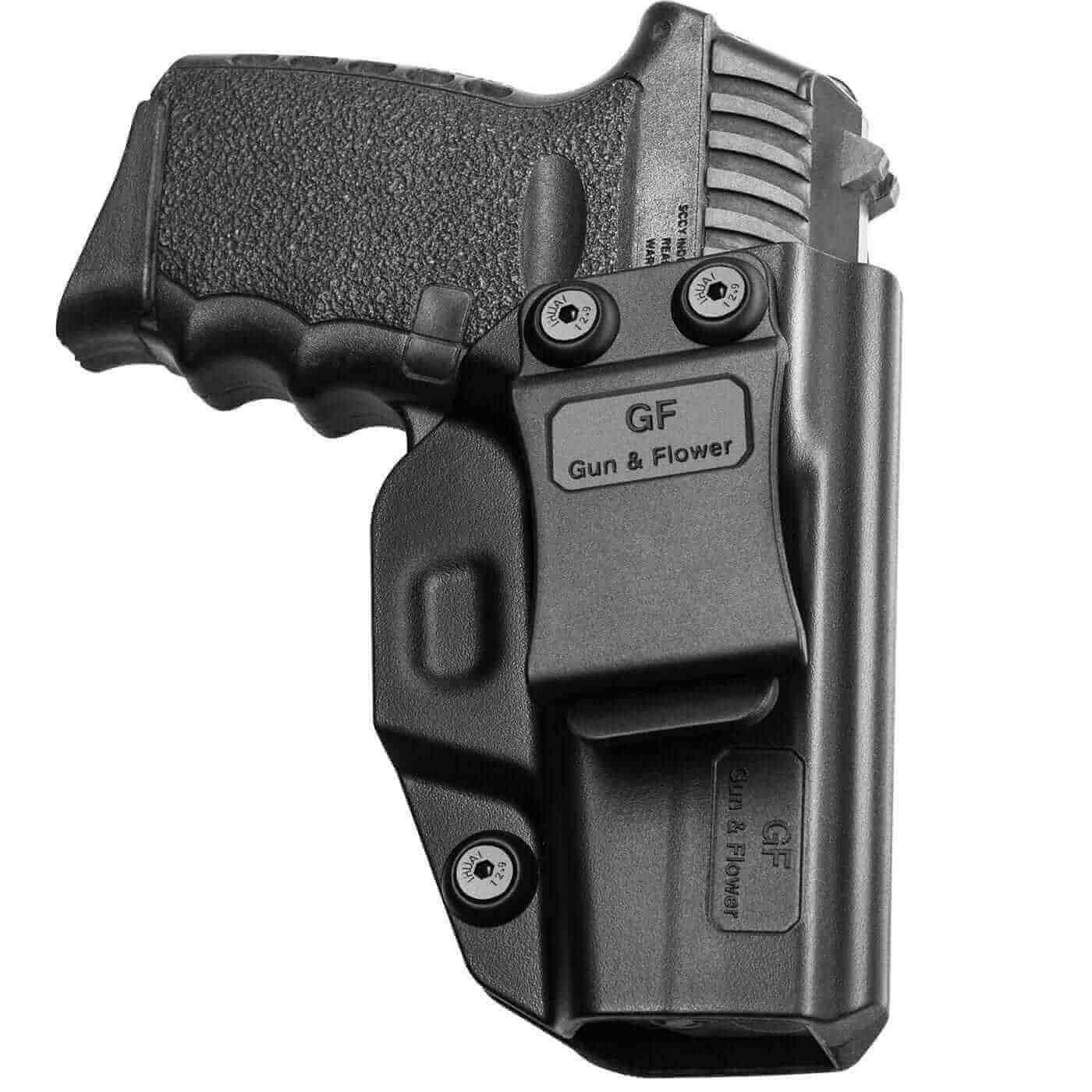 SCCY CPX1/CPX2 with No Rail Polymer IWB Holster | Gun & Flower - Polymerholster