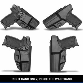 SCCY CPX1/CPX2 with No Rail Polymer IWB Holster | Gun & Flower - Polymerholster