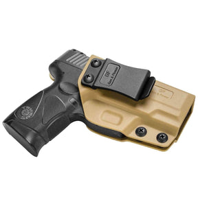 Taurus G2C/G3C/ Taurus Millennium G2 PT111/PT140 Polymer IWB Holster in Tan | Gun & Flower - Polymerholster
