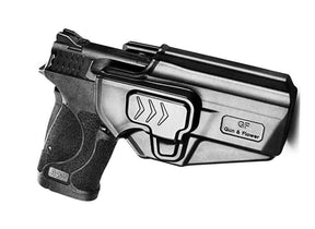 M&P Shield EZ OWB Holster for S&W M&P 9mm | 380 Shield EZ Holsters With Belt Clip | Gun & Flower - Polymerholster
