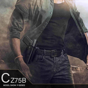 CZ 75B Polymer OWB Paddle Holster OWB Paddle Holster Fit CZ 75 B Only, Not for Other CZ Series. 360 Adjustable Degrees - Right Hand | Gun & Flower