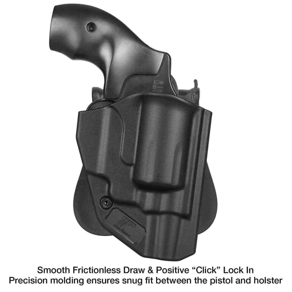 Smith & Wesson J Frame 637 642 638 437 442 2" Fast Draw Paddle Holster | Gun & Flower - Polymerholster