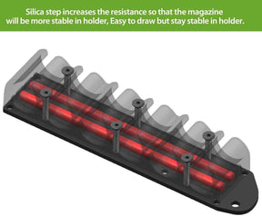 Side Saddle Shotshell Carrier For Remington 870/1100/1187 12 Gauge 6Rd  | Gun & Flower - Polymerholster